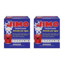 2 Dedetizador Jimo Ativado Por Agua 10g Não Deixa Resíduos Uso domiciliar Contra Baratas Aranhas Moscas Mosquitos Formigas Pulgas Traças Besouro