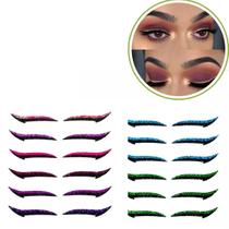 2 Delineador Adesivo Colante Olho Gatinho Cat Make Prático 2 Delineador Adesivo Colante Olho Gatinho Cat Make Prático