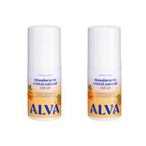 2 Desodorantes Roll-on Infantil Laranja Doce Alva - 50ml 2 Desodorantes Roll-on Infantil Laranja Doce Alva - 50ml