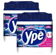 2 Detergente Maquina De Lava Louças Ypê Pó 18 Lavagens 450g