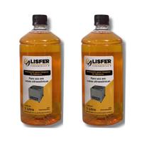 2 Detergentes para Limpeza de Bico Ultrassom 1LT - Lisfer