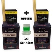 2 Difusor de Aromas de Flor de Figo Marca Senalândia Odorizador Casa Lar Cheiroso 280ml - Envio Já