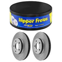 2 Disco Freio Dianteiro Ventilado Tracker 2020 a 2024 HF308F