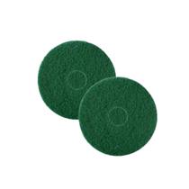 2 Disco Limpeza Verde 350mm Enceradeira Cleaner Allclean - LCTE