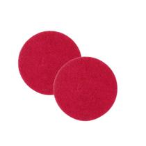 2 Discos de Limpeza Vermelho 510mm P/ Enceradeira Industrial