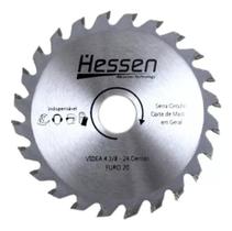 2 Discos P/ Cortar Madeira 24 Dentes 110MM - Para Serra Mármore