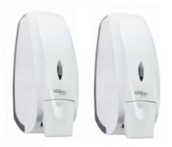 2 Dispenser De Sabonete Premisse Velox Branca C Reservatório 2 Dispenser De Sabonete Premisse Velox Branca C Reservatório