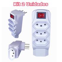 2 Dispositivos Tomada Contra Surtos Elétricos E Raios Bivolt 2 Dispositivos Tomada Contra Surtos Elétricos E Raios Bivolt