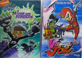 2 DVD Viewtiful Joe Vol. 3 - Fugindo da Tela /Danny Phantom