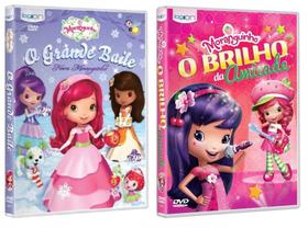 2 DVDs Moranguinho O Brilho da Amizade + O Grande Baile