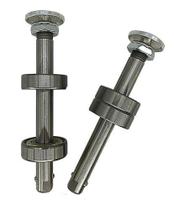 2 Eixo Quick Jaguaribe Com Rolamentos Para Cadeira De Rodas