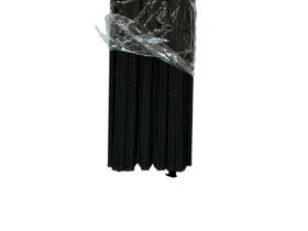 2 Elástico Chato Preto 1cm nº 20 de 10 Metros p/ costura