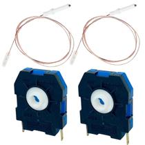 2 Eletrodo + 2 Interruptor Fogão Cooktop Fischer 2 Eletrodo + 2 Interruptor Fogão Cooktop Fischer