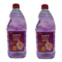 2 Eliminador Xixi Cocô Cão Gato Bloqueador Odor Pet 2 L Lavanda Marine Citronela Eucalipt - Envio Já