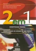 2 em 1 Constituição do Estado de São Paulo - LEMOS E CRUZ 2 em 1 Constituição do Estado de São Paulo - LEMOS E CRUZ