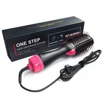 2 em 1 um passo secador de cabelo escova de ar quente profissional secador de cabelo pente escova alisador cabelo modela - ONESTEP