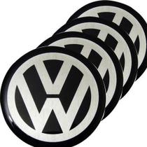 2 Emblema Resinado Vw Volkswagen 48mm para Calota ou Roda