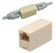 2 Emendas RJ45 Fêmea X Fêmea - Extensão Cabo De Rede 8 Vias