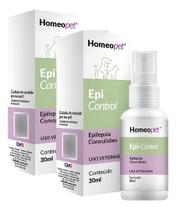 2 Epi Control Epilepsia Convulsão Para Cão Gato Homeopet Kit 2 Epi Control Epilepsia Convulsão Para Cão Gato Homeopet Kit