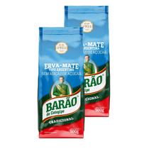 2 Erva Mate Chimarrão BARÃO ARGENTINA Export Descansada 500g