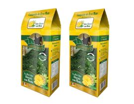2 Erva Mate Chimarrão BRASÃO VERDE ABACAXI MENTA Vácuo 500gr 2 Erva Mate Chimarrão BRASÃO VERDE ABACAXI MENTA Vácuo 500gr