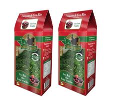 2 Erva Mate Chimarrão BRASÃO VERDE FRUTAS VERMELHAS 500gr
