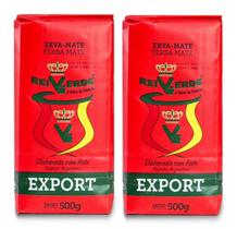 2 Erva Mate Chimarrão REI VERDE EXPORT ARGENTINA 500g