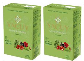2 Erva Mate Chimarrão Terere Yacuy GREEN AÇAÍ E GUARANÁ 2 Erva Mate Chimarrão Terere Yacuy GREEN AÇAÍ E GUARANÁ