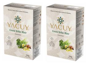 2 Erva Mate Chimarrão Terere Yacuy GREEN ANIS E CAMOMILA