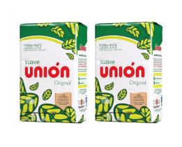 2 Erva Mate Chimarrão UNION SUAVE ORIGINAL Argentina 500g