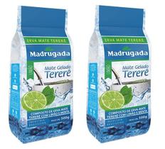 2 Erva Mate Tereré MADRUGADA LIMÃO E MENTA composta 500g 2 Erva Mate Tereré MADRUGADA LIMÃO E MENTA composta 500g