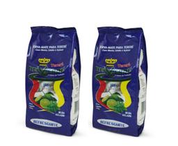 2 Erva Mate terere REI VERDE LIMÃO E MENTA REFRESCANTE 500g