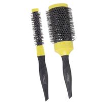 2 Escova Profissional Lime Green Cerâmica 25/53mm Vertix 2 Escova Profissional Lime Green Cerâmica 25/53mm Vertix