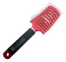 2 Escova Raquete Vazada Cerâmica Curva Profissional Massagem