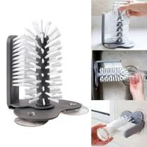 2 Escovas de Pia 2em1 Ventosa Lava Louças Copos Taça Caneca 2 Escovas de Pia 2em1 Ventosa Lava Louças Copos Taça Caneca