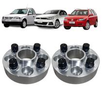 2 Espaçador/Alargador Roda Saveiro/Gol/Parati Kit Completo