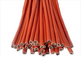 2 - Espaguete-camisa 10mm Para Cabo Alta Temperatura Metro