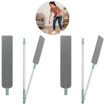 2 Espanadores Extensível Flexível 130cm Limpeza Eficiente 2 Espanadores Extensível Flexível 130cm Limpeza Eficiente