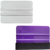 2 Espátulas Anti Risco Envelopamento Rigida Silicone Adesivo