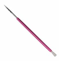 2 Espátulas Cutícula Mista Aço Inox Manicure Isis Cutelaria
