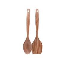 2 Espátulas em Acácia 35cm Kenya 2 Espátulas em Acácia 35cm Kenya