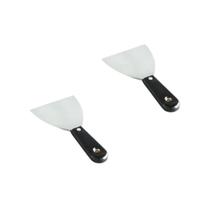 2 Espátulas Javick Lanche Reta Chapeiro Cozinha - Preto