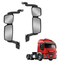 2 Espelho Retrovisor p Iveco Stralis Convexo s Desembaçador
