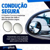 2 Espelhos Convexo Auxiliar Universal Ponto Cego Imagem