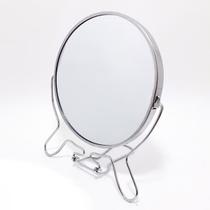 2 Espelhos de Mesa Redondo Dupla Face Lente c/ Aumento Zoom 5x 2 Espelhos de Mesa Redondo Dupla Face Lente c/ Aumento Zoom 5x