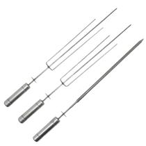 2 Espetos Tridentes Inox + 1 Espeto Picanha para Kits Brasa Grill 2 Espetos Tridentes Inox + 1 Espeto Picanha para Kits Brasa Grill