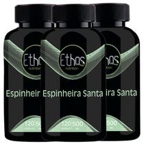 2 Espinheira Santa 240 Capsulas - 500mg Ethos Nutrition