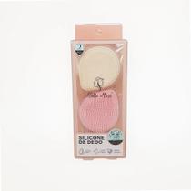 2 Esponjas Silicone de Dedo Limpeza Facial Hello Mini