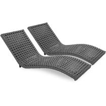 2 Espreguiçadeira Caribe - Tabaco