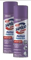 2 Espuma Ativa Multiuso Lavanda Sapolio Radium Bombril 300ml 2 Espuma Ativa Multiuso Lavanda Sapolio Radium Bombril 300ml